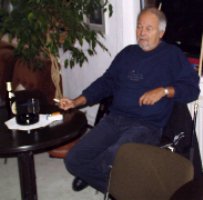 Heino Radon nach seiner besten freien Partie